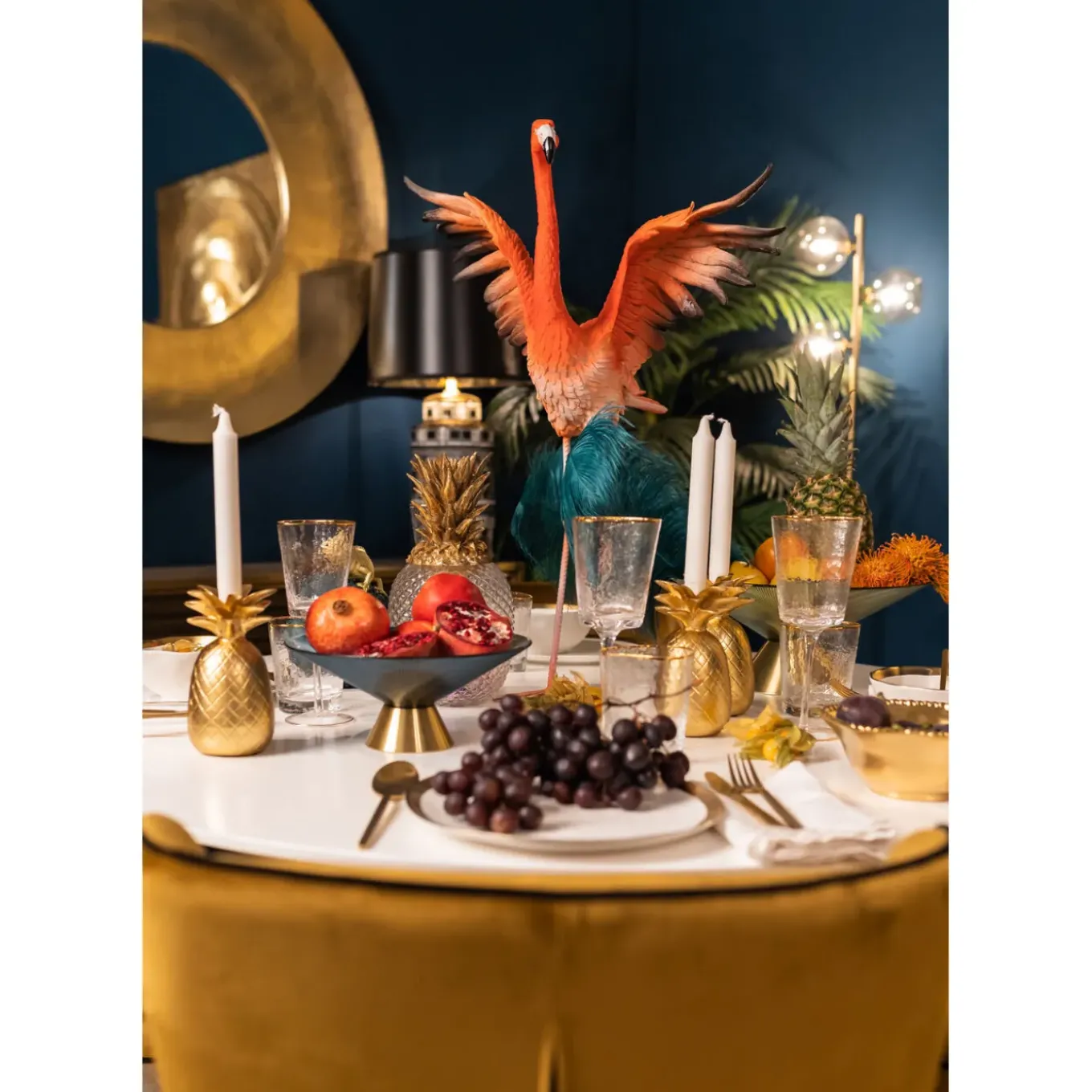 Figurine Décorative Flamingo Road Fly 66Cm