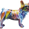 Figurine Décorative Frenchie Colorful 24Cm