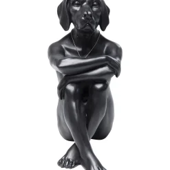 Figurine Décorative Gangster Dog Noire