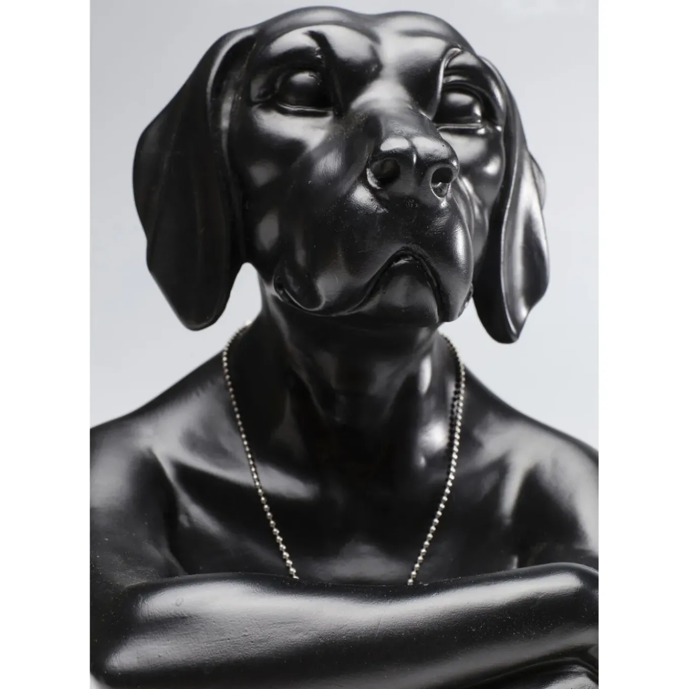 Figurine Décorative Gangster Dog Noire