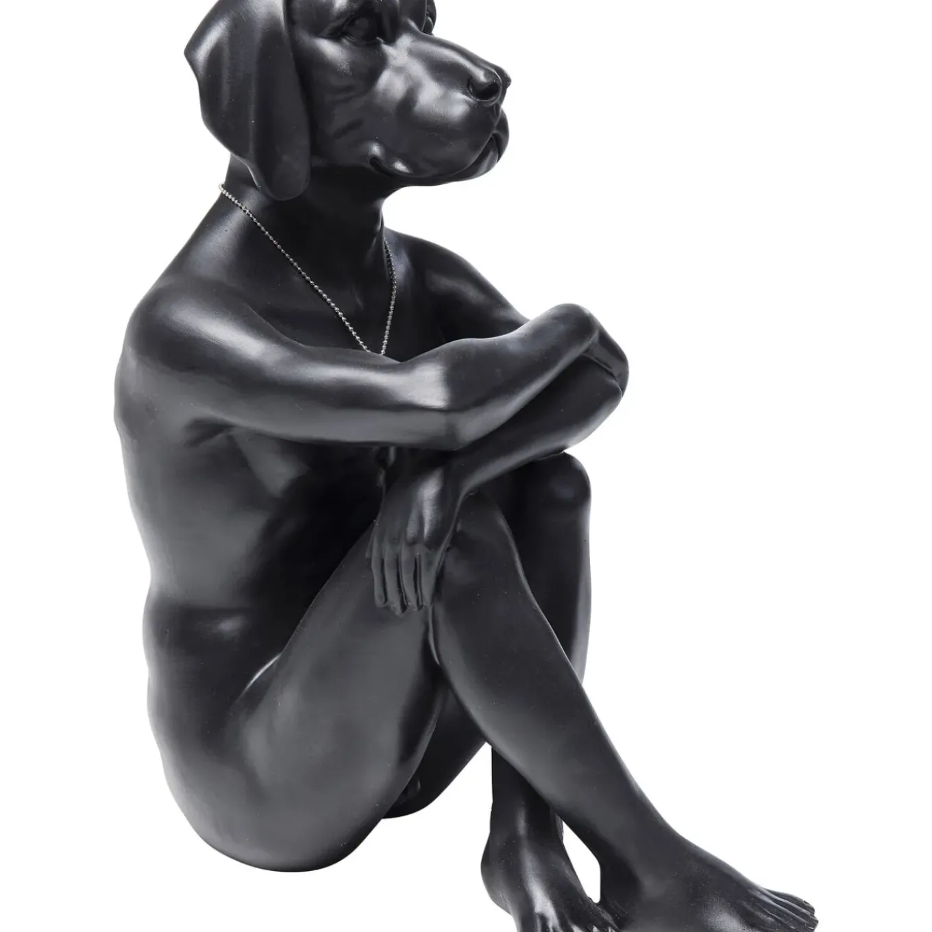 Figurine Décorative Gangster Dog Noire