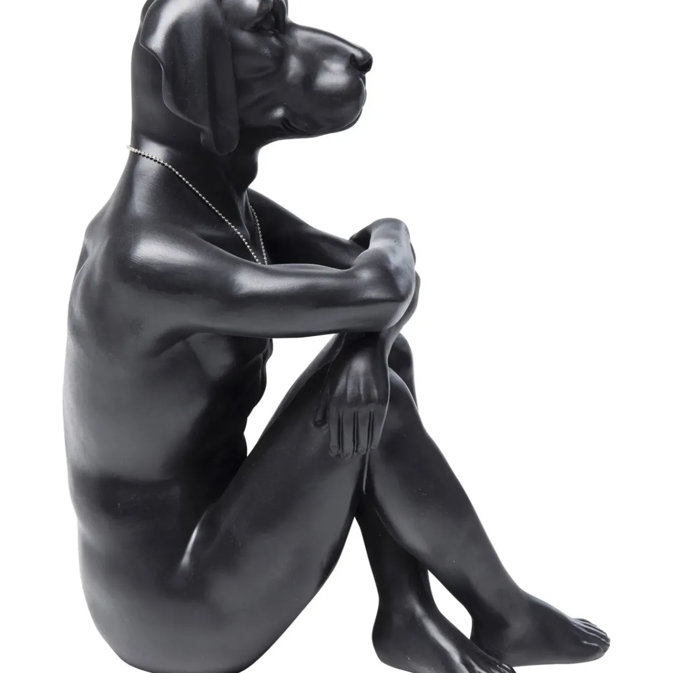 Figurine Décorative Gangster Dog Noire