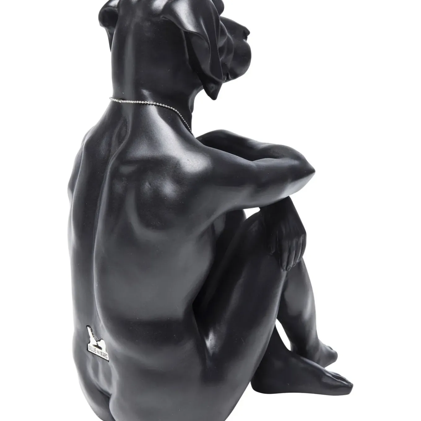 Figurine Décorative Gangster Dog Noire