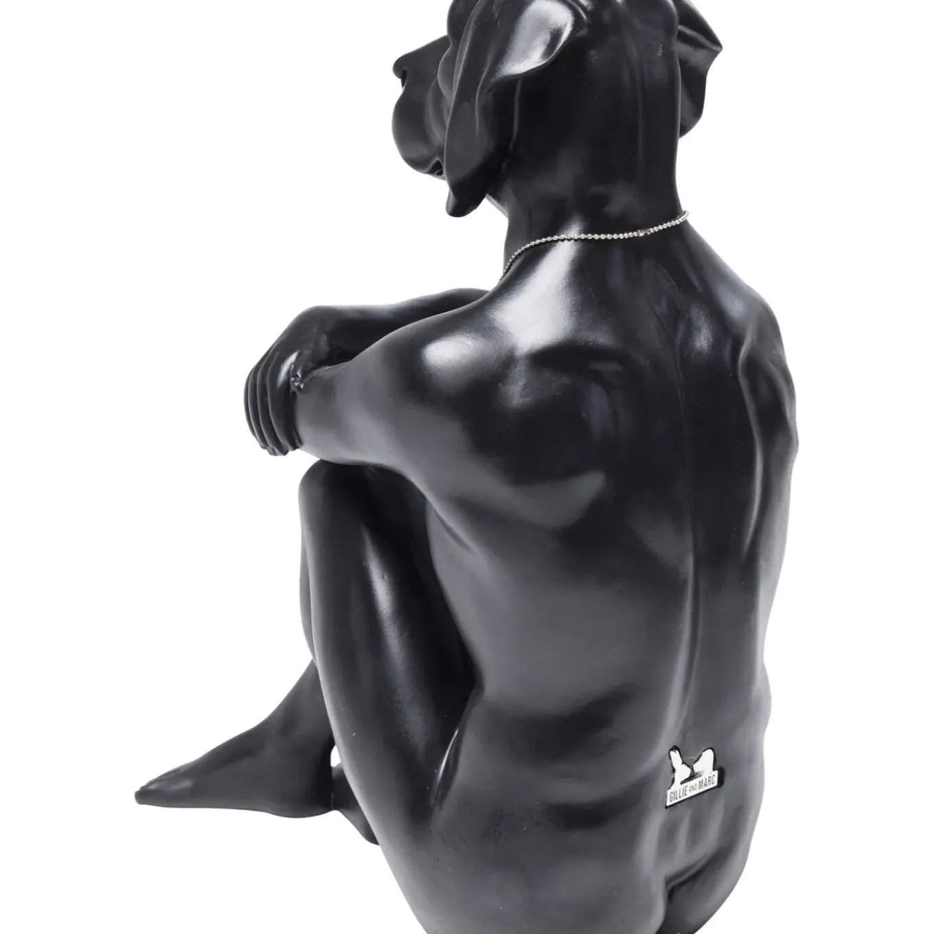 Figurine Décorative Gangster Dog Noire