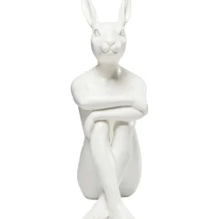 Figurine Décorative Gangster Rabbit Blanc