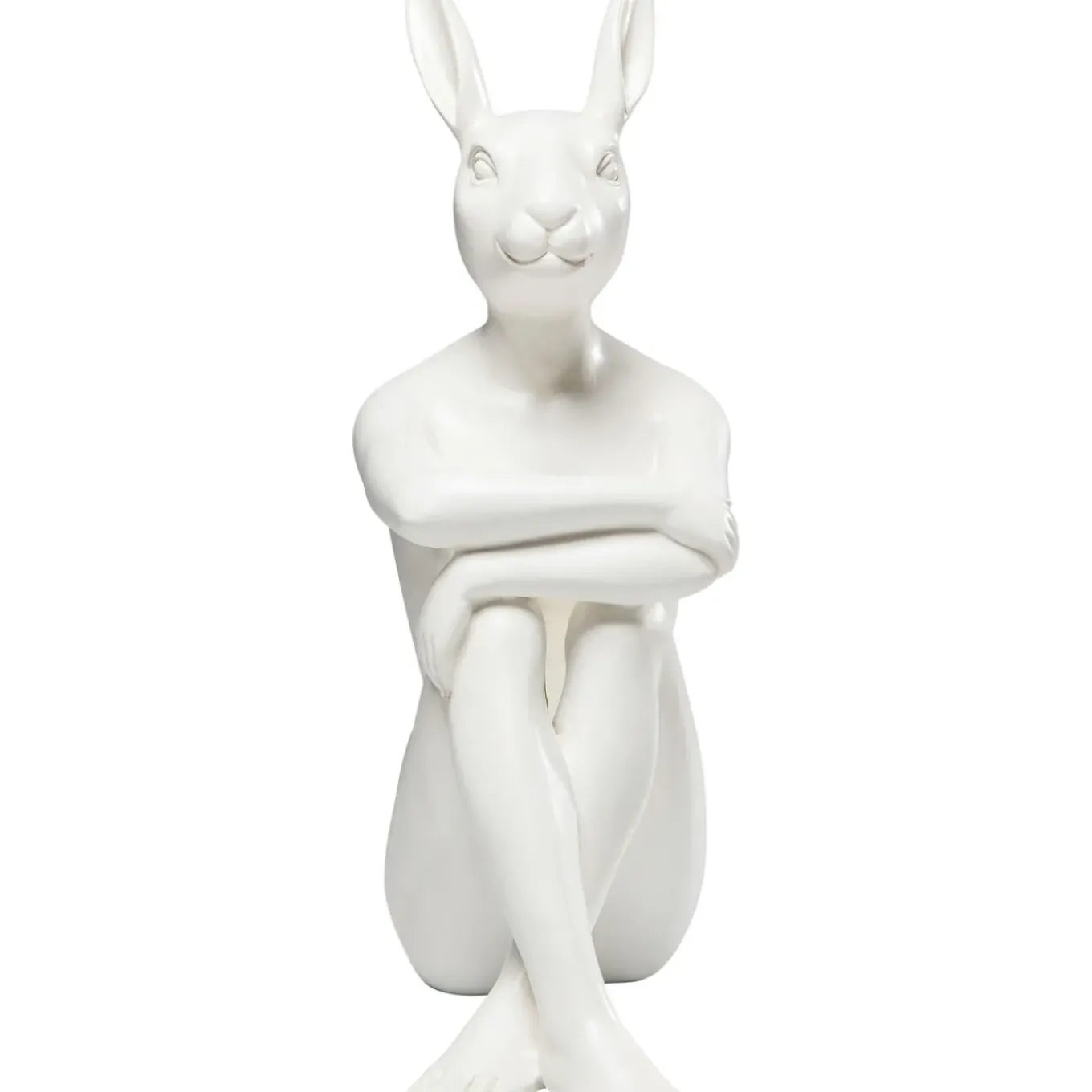 Figurine Décorative Gangster Rabbit Blanc