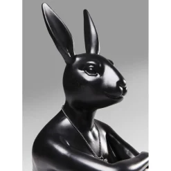 Figurine Décorative Gangster Rabbit Noir