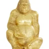 Figurine Décorative Gorilla Dore Xxl 249