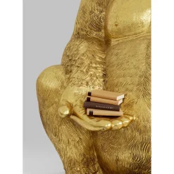 Figurine Décorative Gorilla Dore Xxl 249