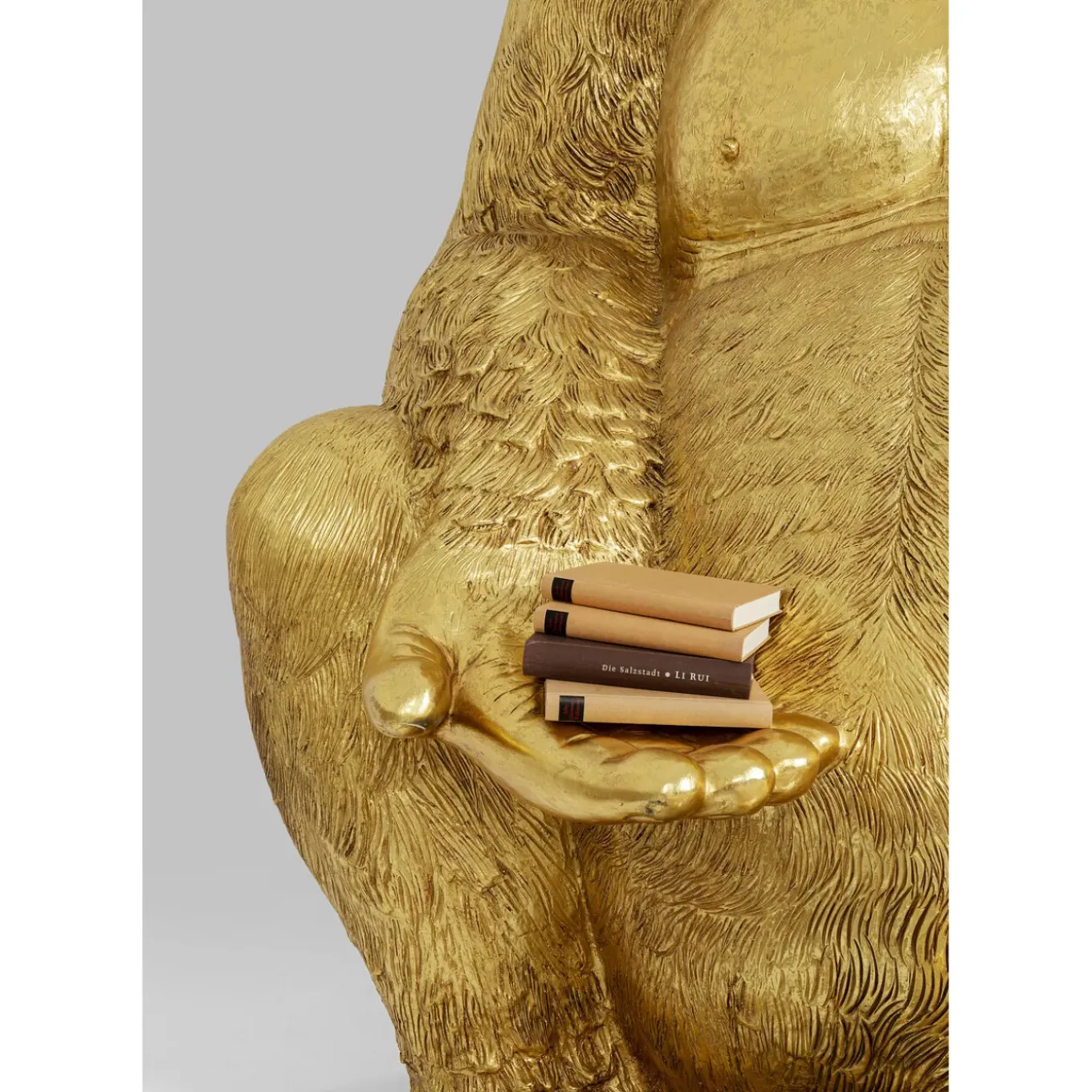 Figurine Décorative Gorilla Dore Xxl 249