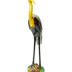 Figurine Décorative Heron Jaune 70Cm