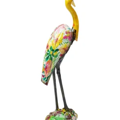 Figurine Décorative Heron Jaune 70Cm