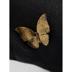 Figurine Décorative Hippo Butterflies 35Cm