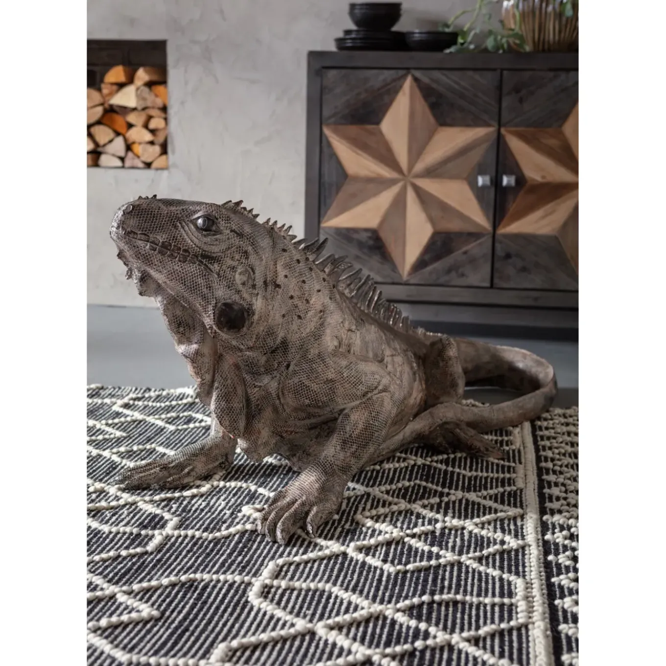 Figurine Décorative Iguana 135Cm