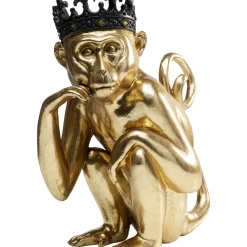 Figurine Décorative King Lui Dore 35Cm