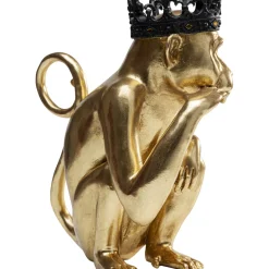 Figurine Décorative King Lui Dore 35Cm