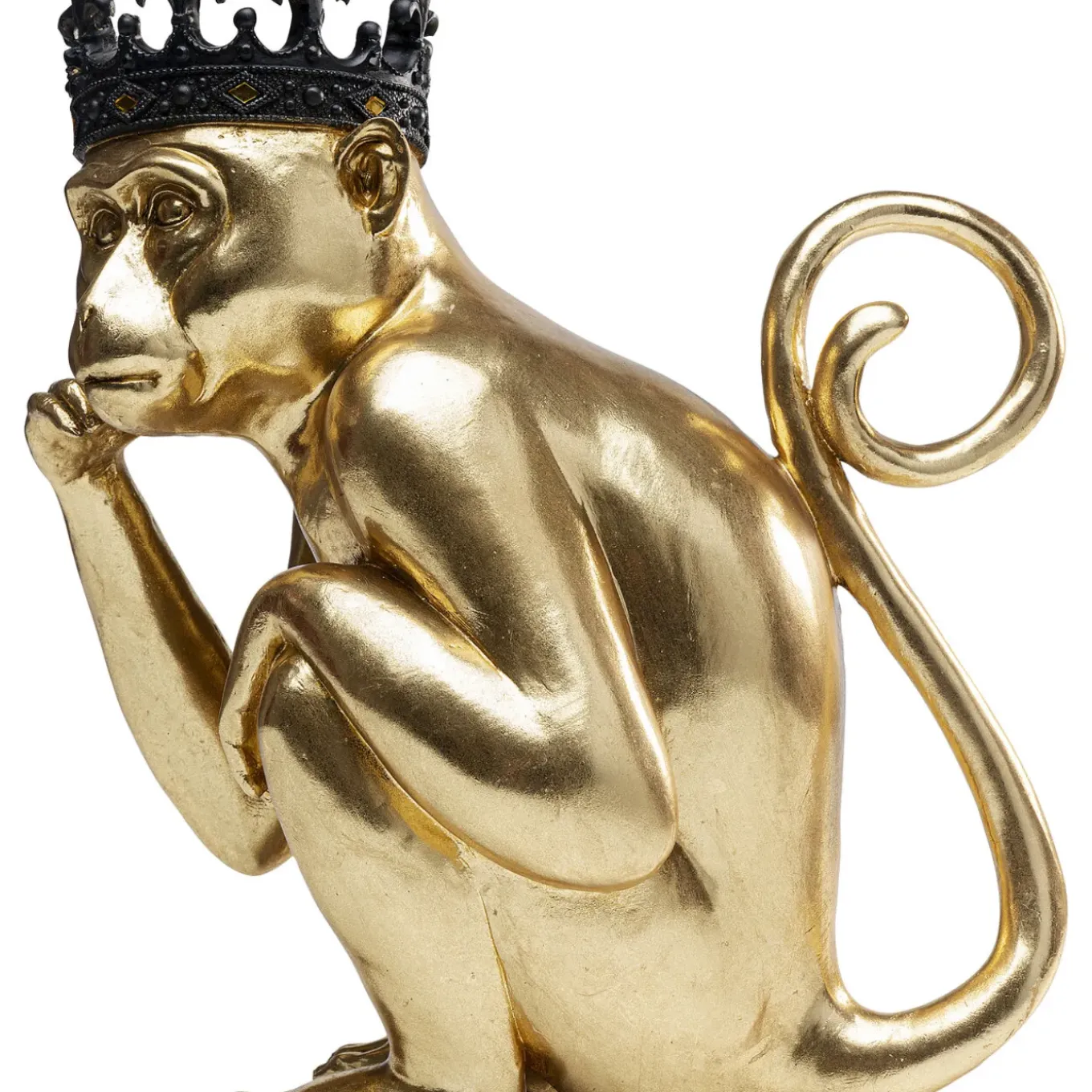 Figurine Décorative King Lui Dore 35Cm