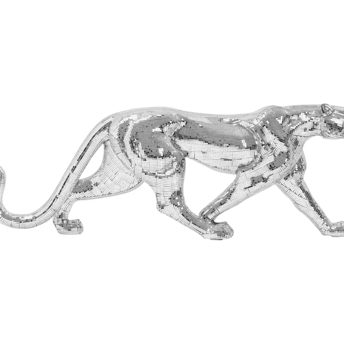 Figurine Décorative Leopard Mosaic 95Cm