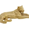 Figurine Décorative Lion Dore 113Cm