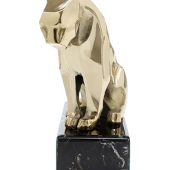 Figurine Décorative Lion On Marble 34Cm