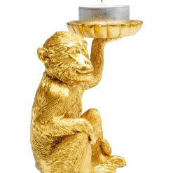Figurine Décorative Monkey Photophore 11Cm