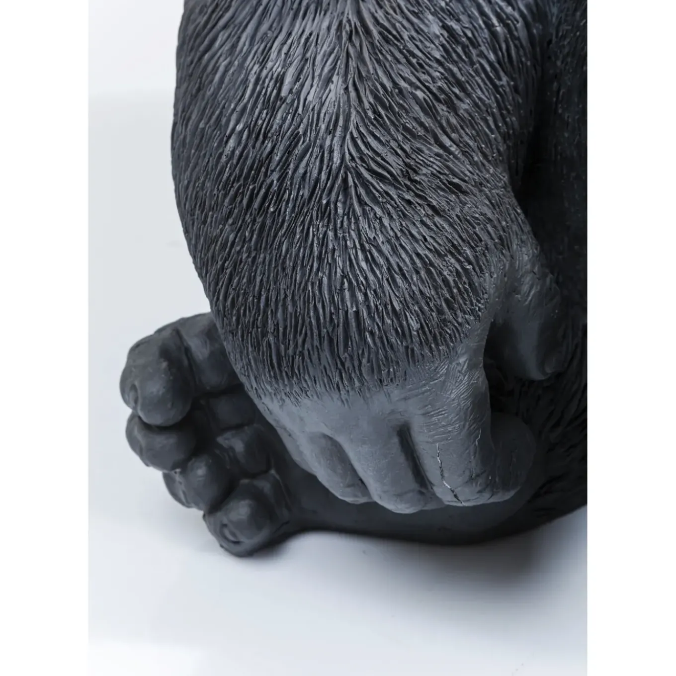 Figurine Décorative Monkey Gorilla Side Noir76Cm