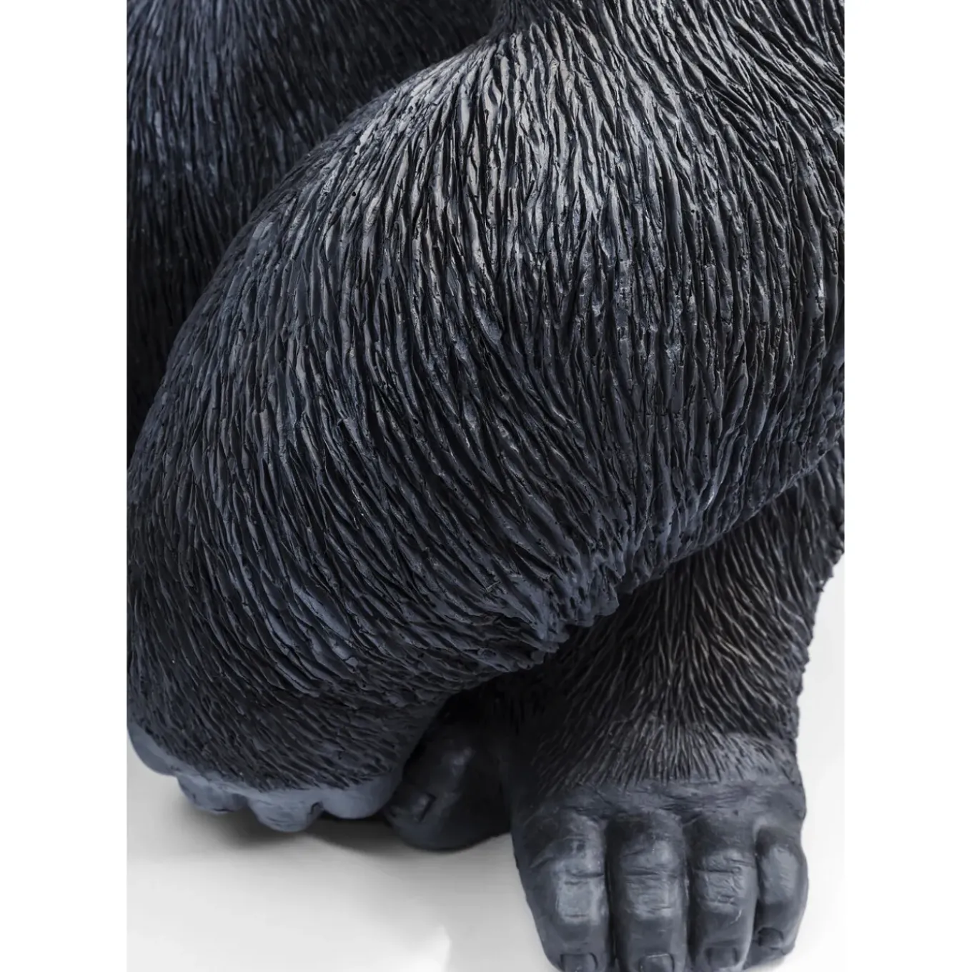 Figurine Décorative Monkey Gorilla Side Noir76Cm