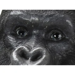 Figurine Décorative Monkey Gorilla Side Noir76Cm