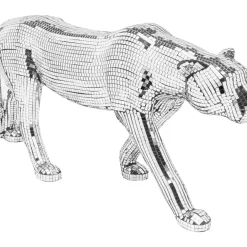 Figurine Décorative Mosaic Walking Leopard 32