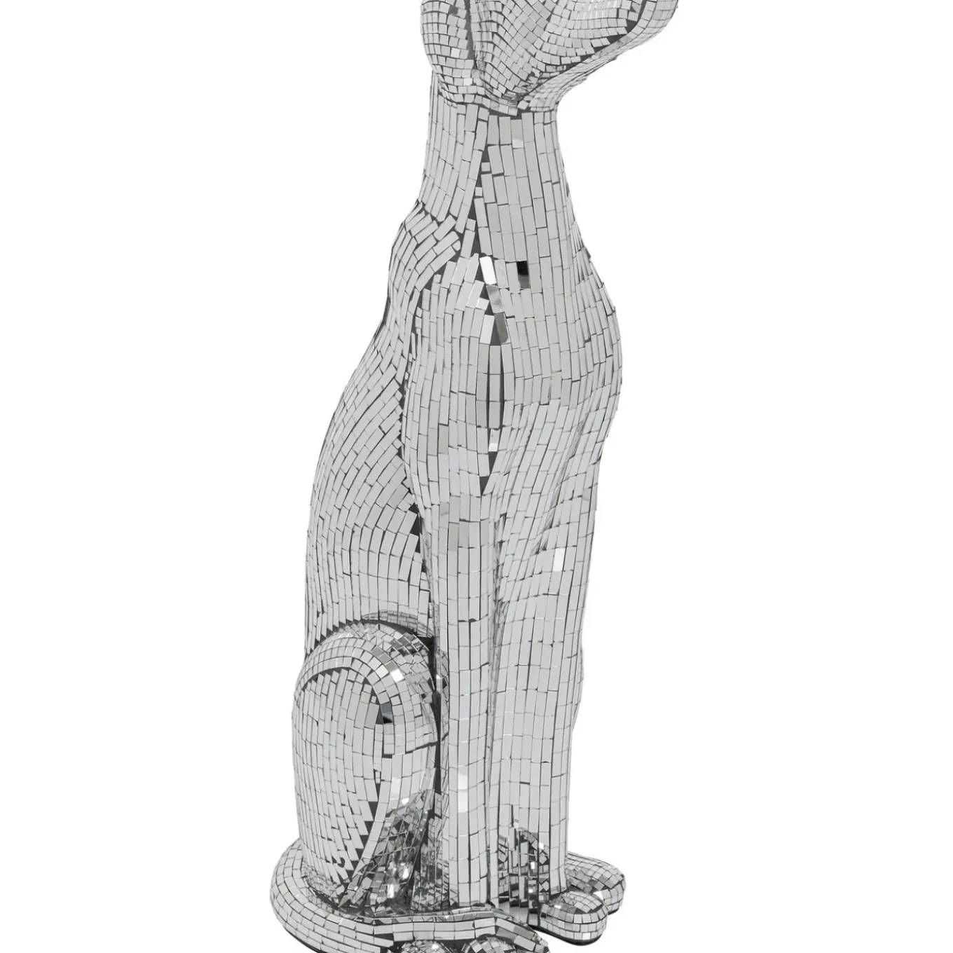Figurine Décorative Mosaic Sitting Dog 78Cm