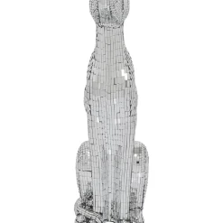 Figurine Décorative Mosaic Sitting Dog 78Cm