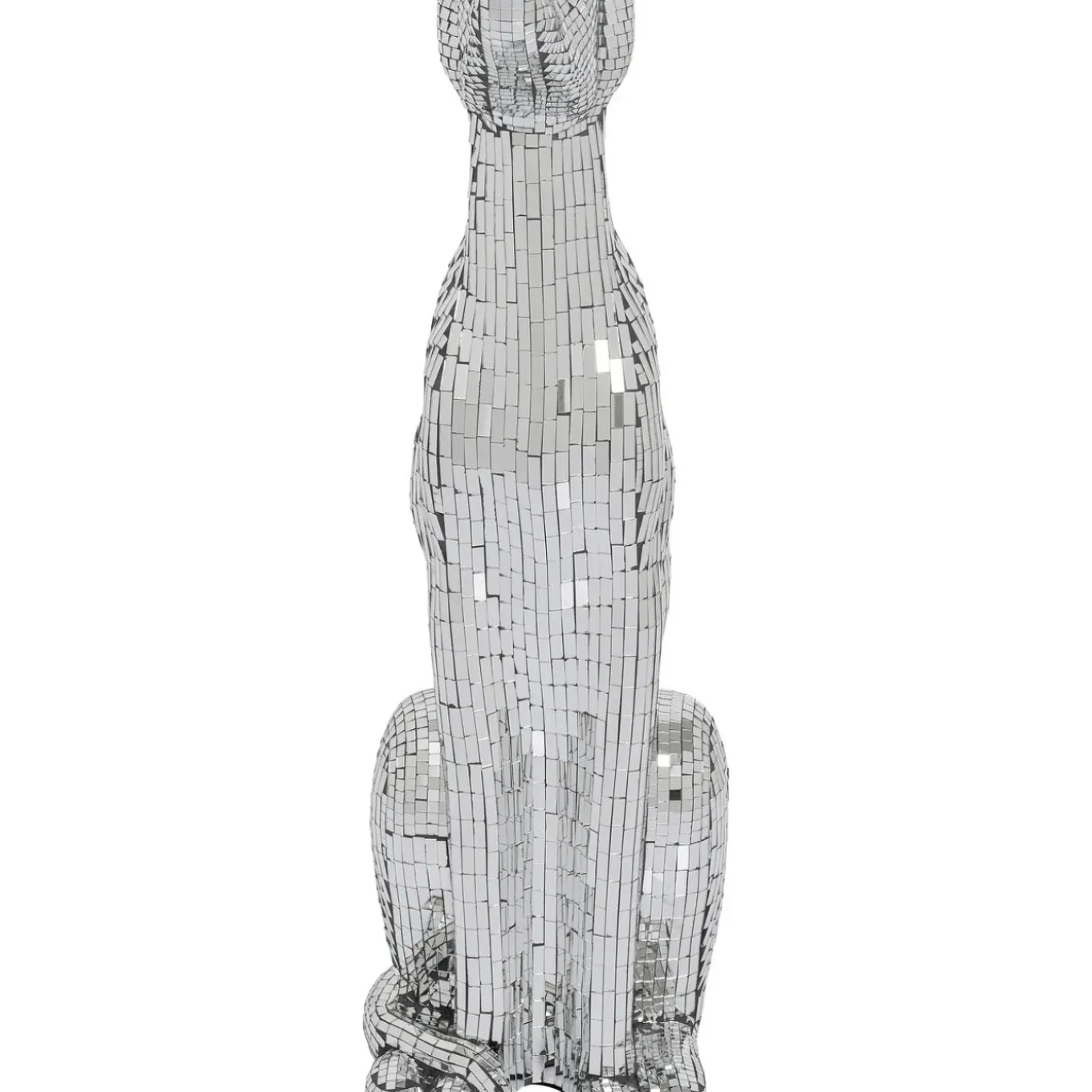 Figurine Décorative Mosaic Sitting Dog 78Cm