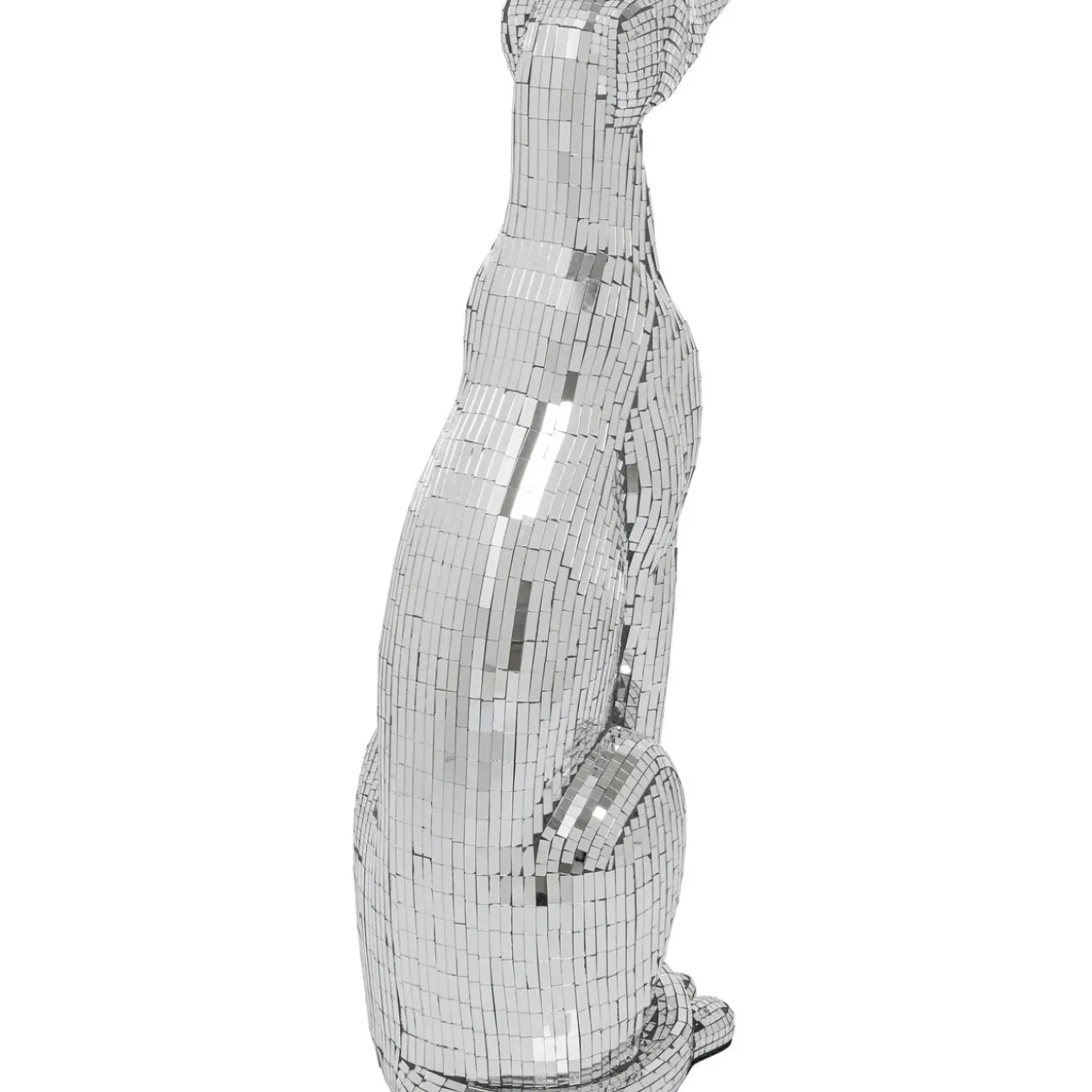 Figurine Décorative Mosaic Sitting Dog 78Cm