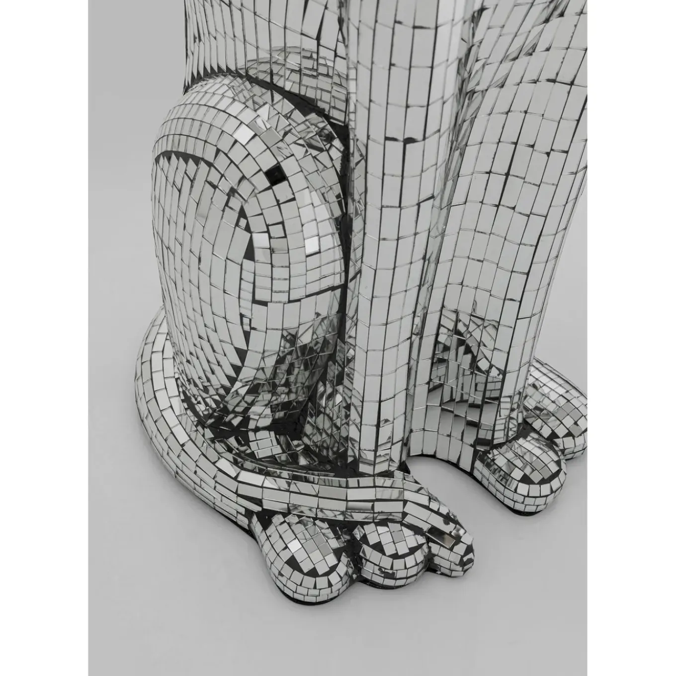 Figurine Décorative Mosaic Sitting Dog 78Cm