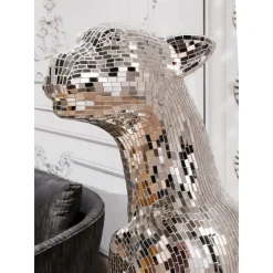 Figurine Décorative Mosaik Welcome Panther Gauche