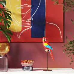 Figurine Décorative Parrot Macaw 36Cm