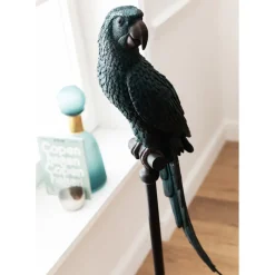 Figurine Décorative Parrot Petrole