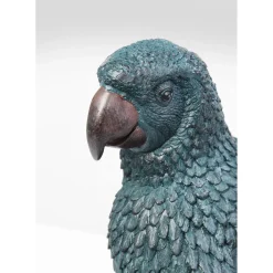 Figurine Décorative Parrot Petrole