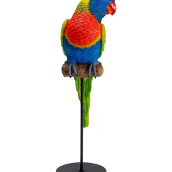Figurine Décorative Parrot Vert 36Cm