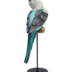 Figurine Décorative Parrot Turquoise 36Cm