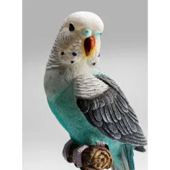 Figurine Décorative Parrot Turquoise 36Cm