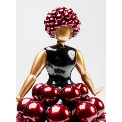 Figurine Décorative Primaballerina Pom Violet 35Cm