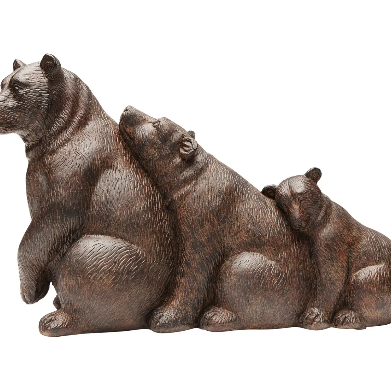 Figurine Décorative Relaxed Bear Family