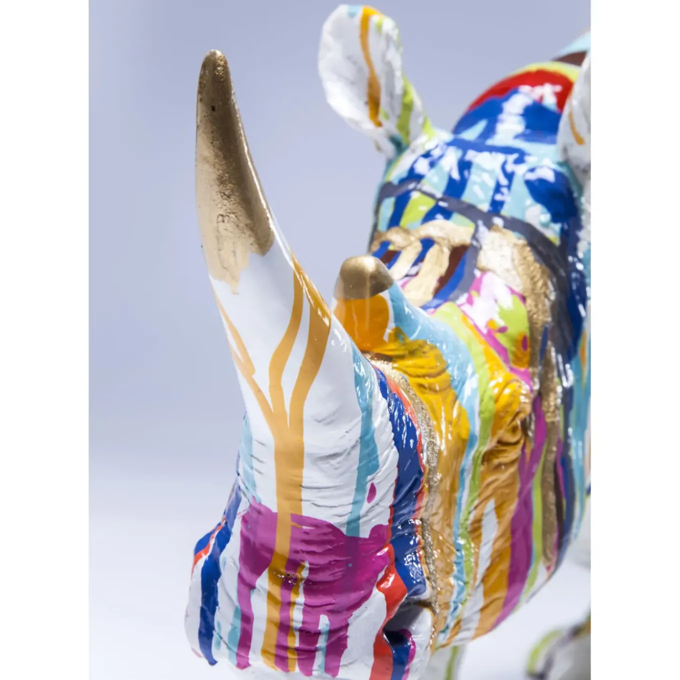 Figurine Décorative Rhino Colore 26Cm