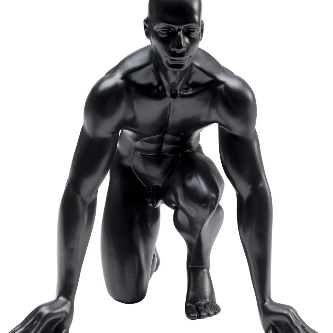 Figurine Décorative Runner Noir 25Cm