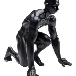 Figurine Décorative Runner Noir 25Cm