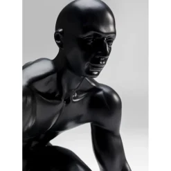 Figurine Décorative Runner Noir 25Cm
