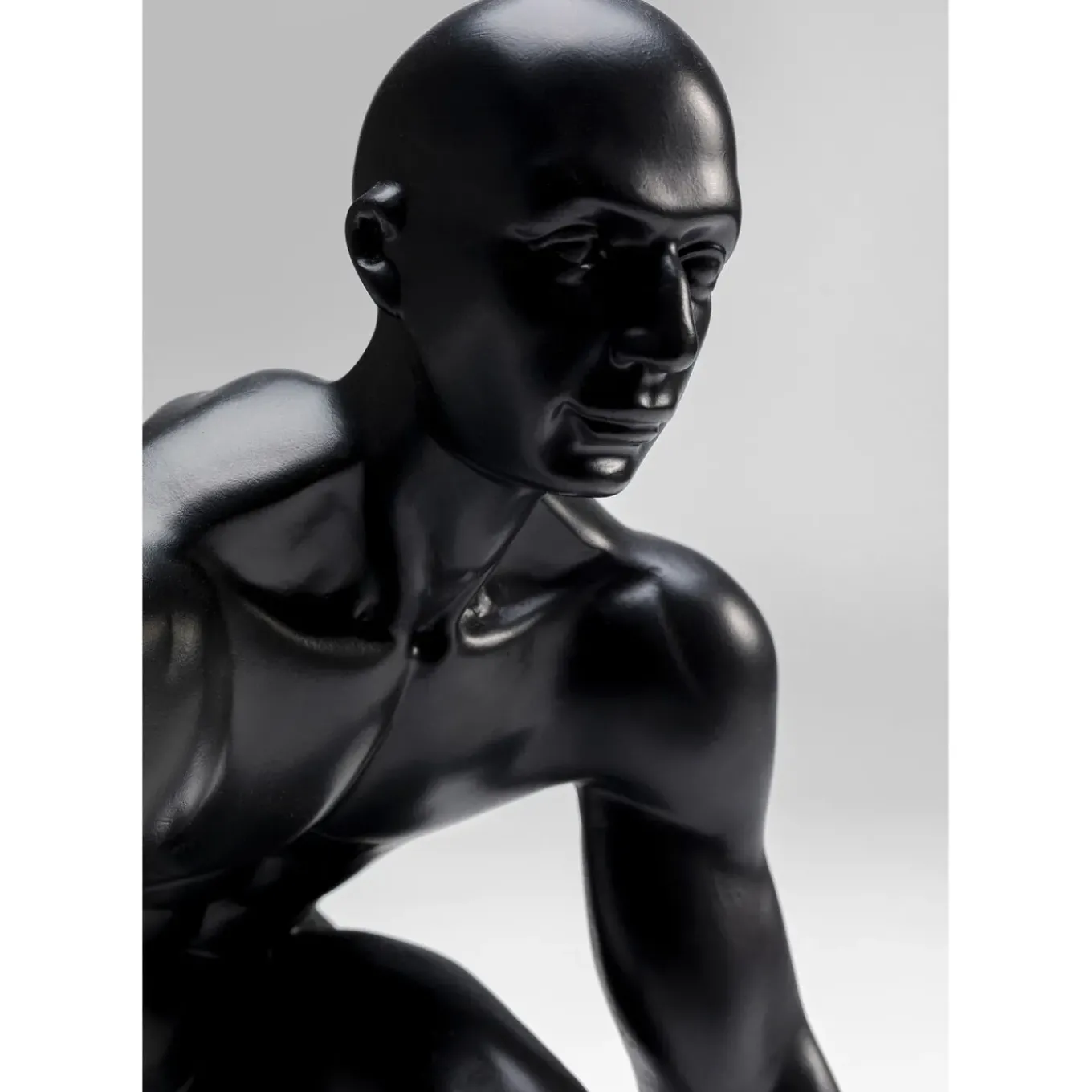 Figurine Décorative Runner Noir 25Cm
