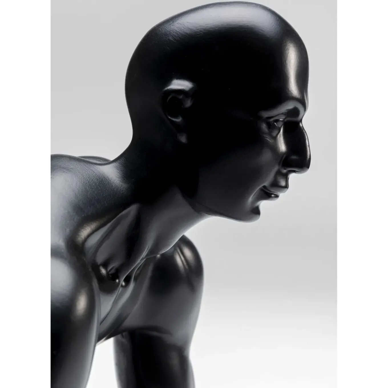 Figurine Décorative Runner Noir 25Cm