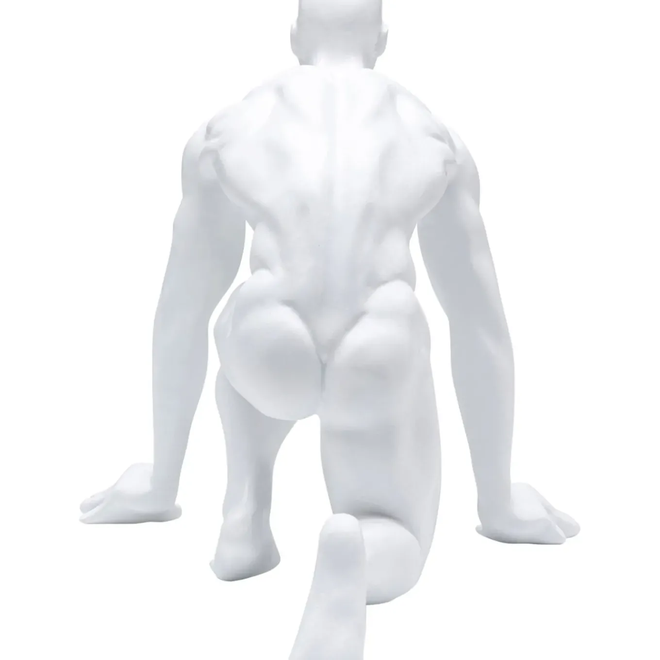 Figurine Décorative Runner Blanc 25Cm